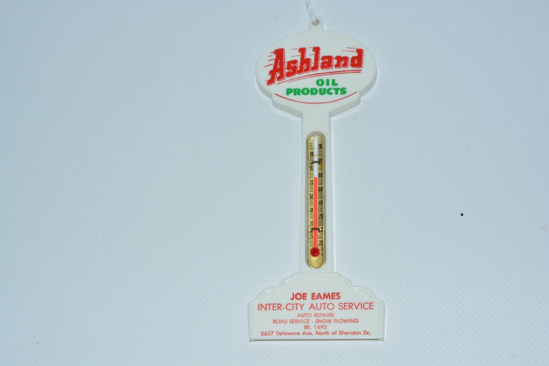Ashland Oil Products Plastic Pole Thermometer (1 of 2)