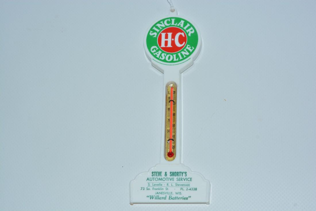 Sinclair H-C Gasoline Plastic Pole Thermometer (1 of 2)