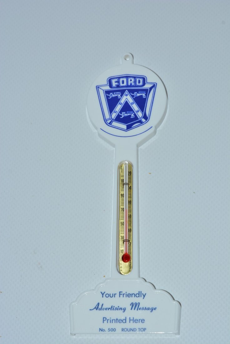 Ford w/Jubilee Plastic Pole Thermometer (1 of 1)