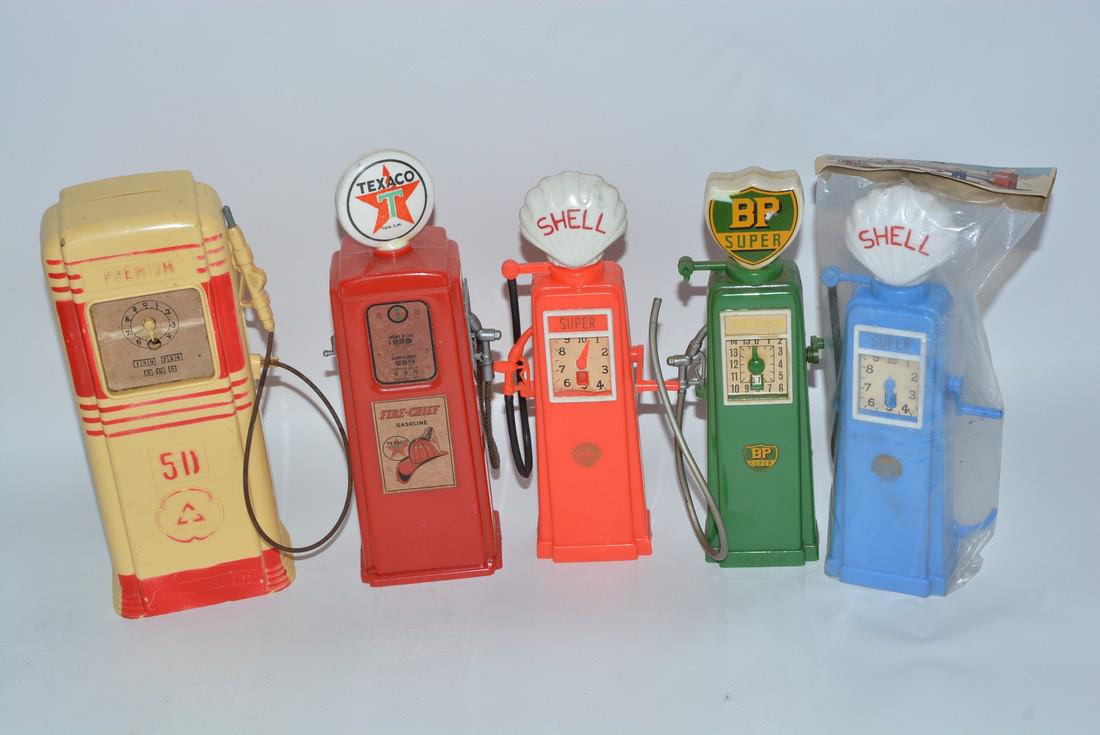 5-Larger Plastic Gas Pump Banks (1 of 2)