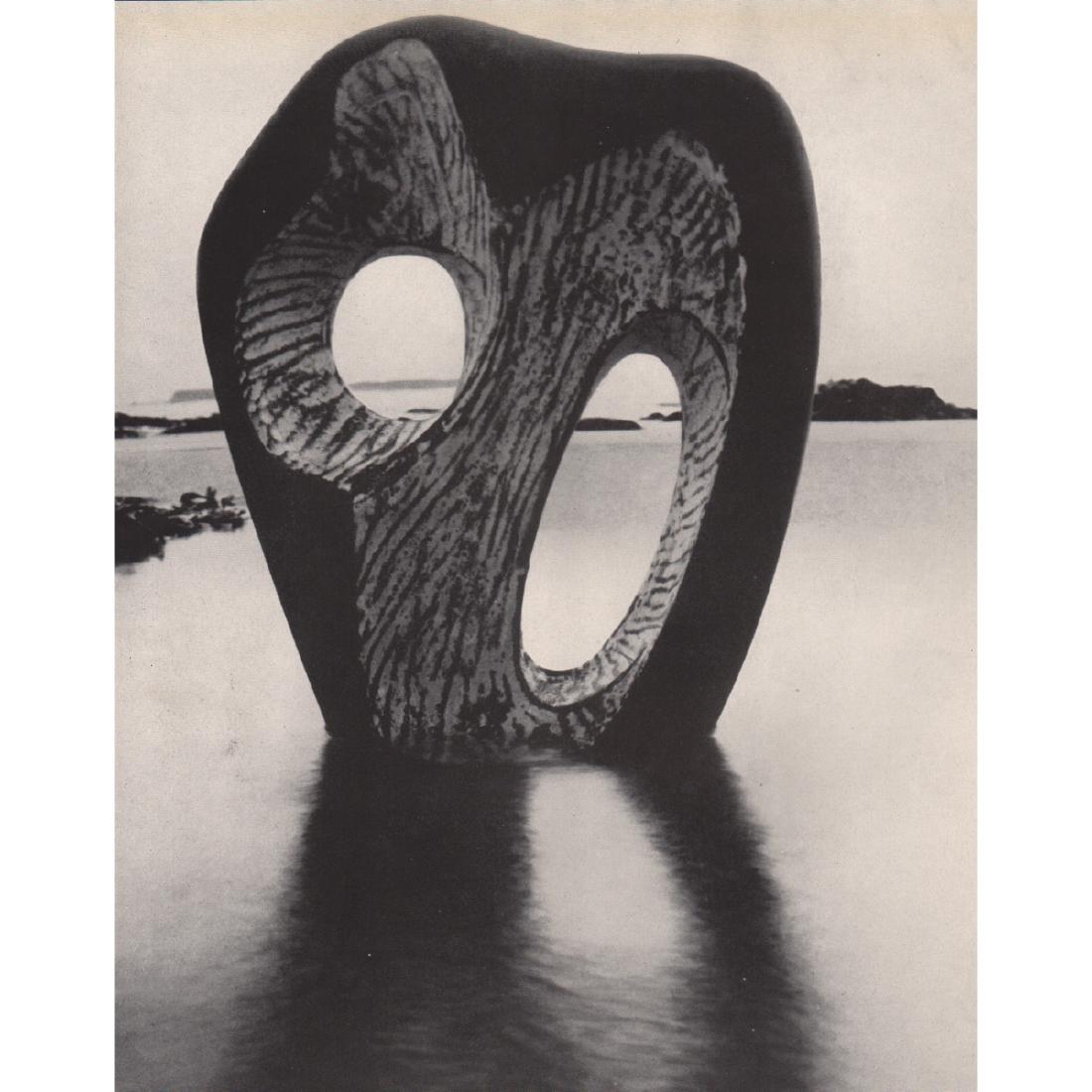 BILL BRANDT - Bronze by Barbara Hepworth: Artist: BILL BRANDT Print Title: Bronze by Barbara Hepworth Dame Jocelyn Barbara Hepworth DBE (1903-1975) was an English artist and sculptor. Her work exemplifies Modernism and in particular modern sc