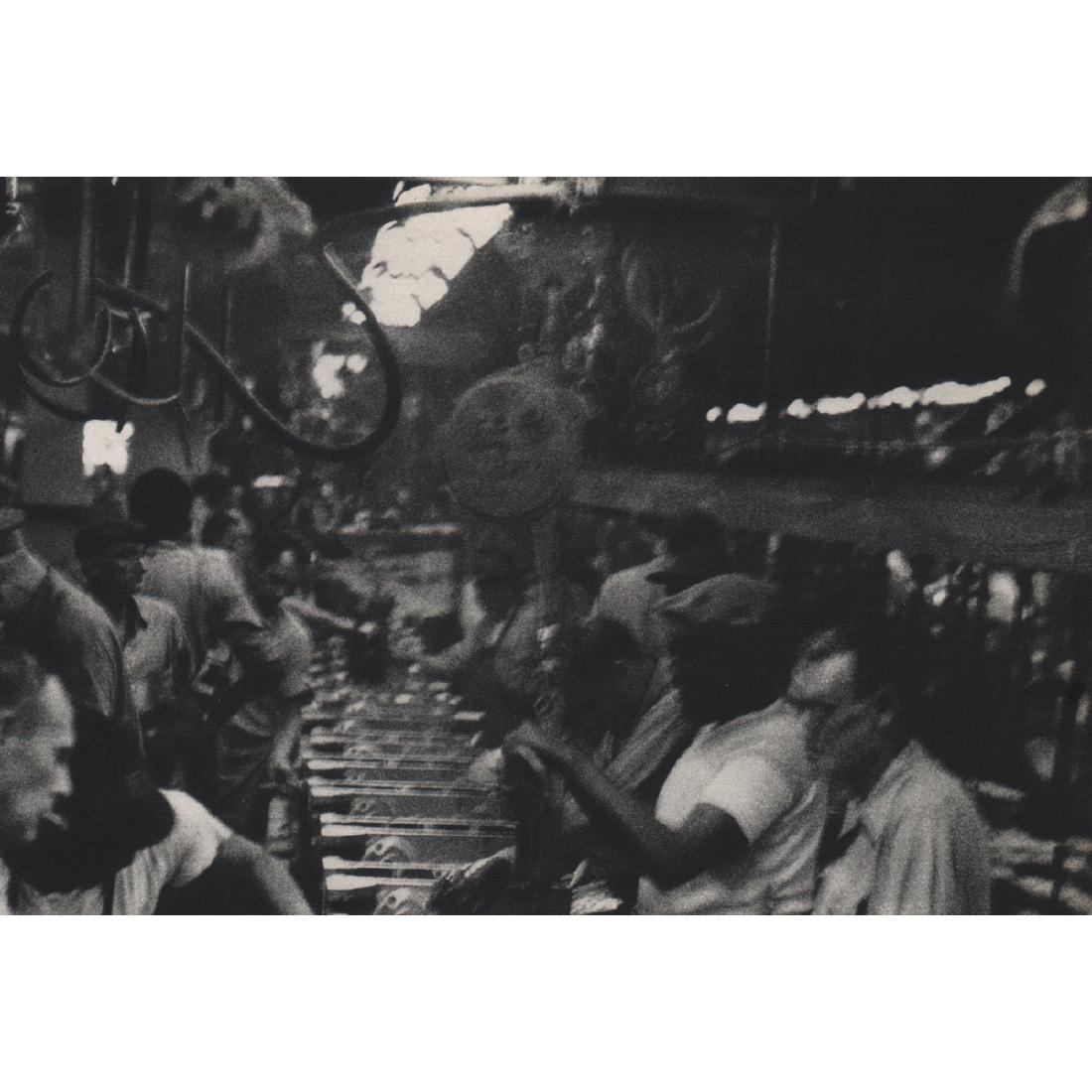 ROBERT FRANK - Detroit, Michigan: Artist: ROBERT FRANK Print Title: Detroit, Michigan Medium: Sheet-fed Gravure Printing Date: 1950's Printed in France Image Size approx: 7.75 x 5.25 inches Robert Frank (b. 1924) is an American photog