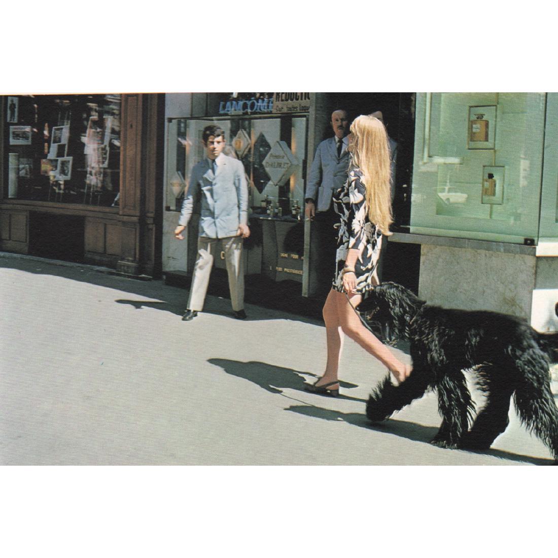 JACQUES HENRI LARTIGUE - Avenue Victor-Hugo, Paris 1969: Artist: JACQUES HENRI LARTIGUE Print Title: Avenue Victor-Hugo, Paris 1969 Medium: Color Sheet-fed Gravure Printing Date: 1970's Printed in France Image Size approx: 6.25 X 4.25 inches Jacques Henri L
