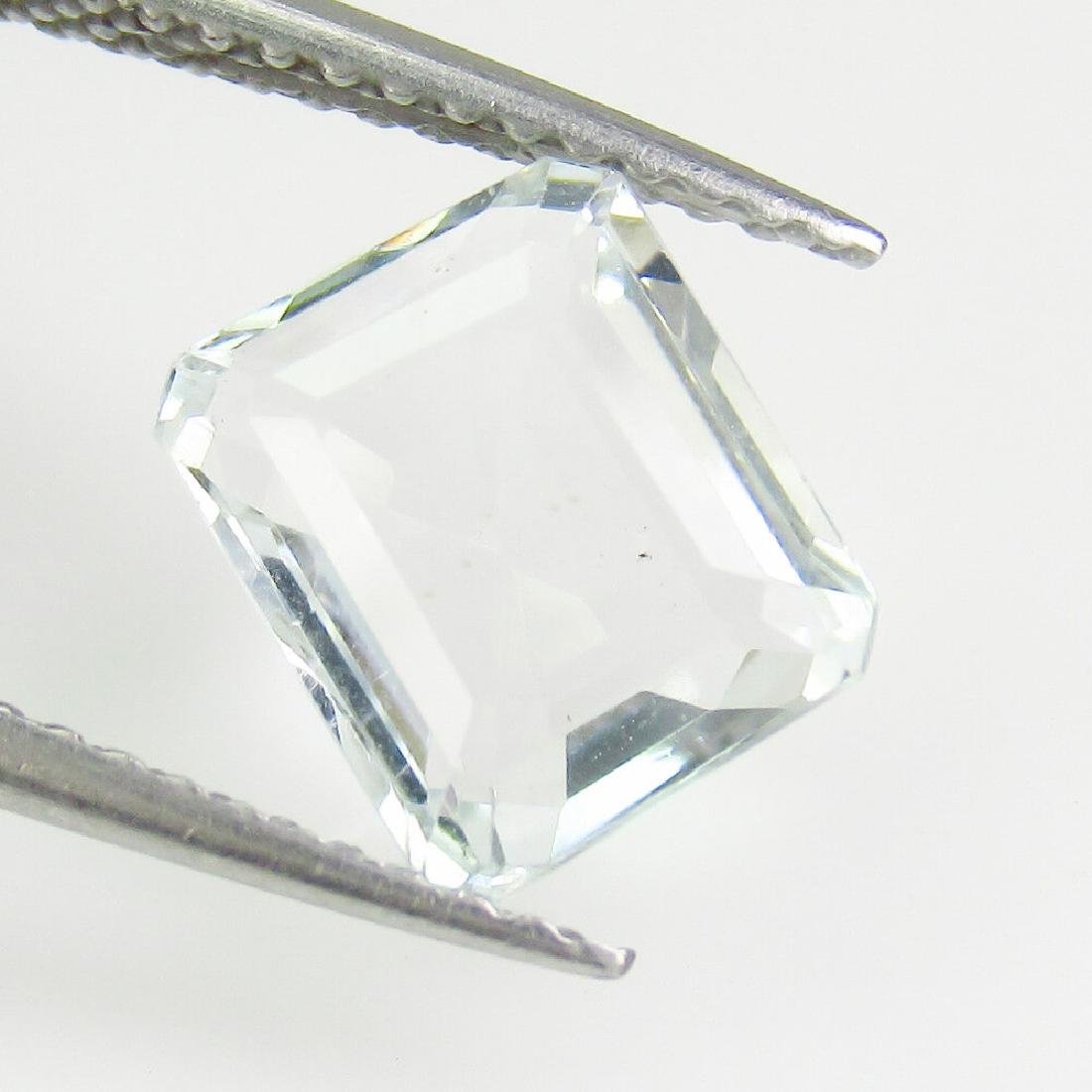 2.16 Ct Genuine Aquamarine 8.5X7 Octagon Cut (1 of 2)
