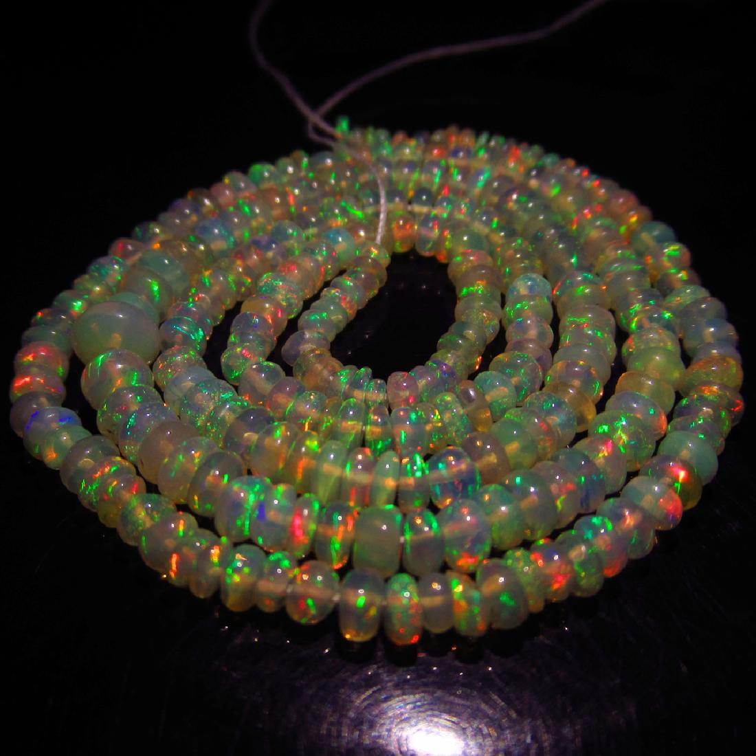 24.97 Ct Genuine 251 Drilled Multi-Color Fire Round (1 of 2)