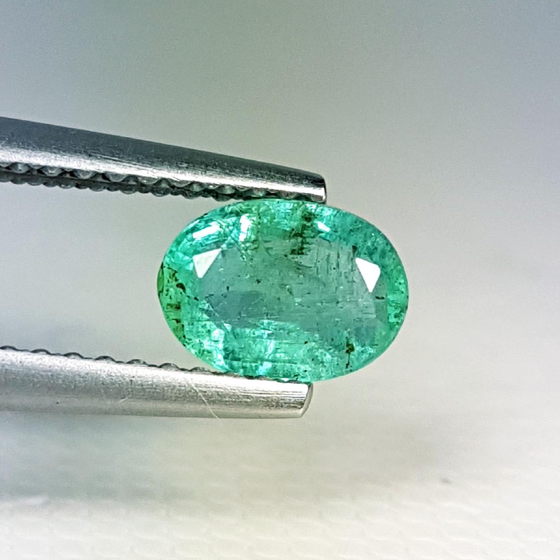0.70 ct Collective Gem Oval Cut Natural Emerald (1 of 6)