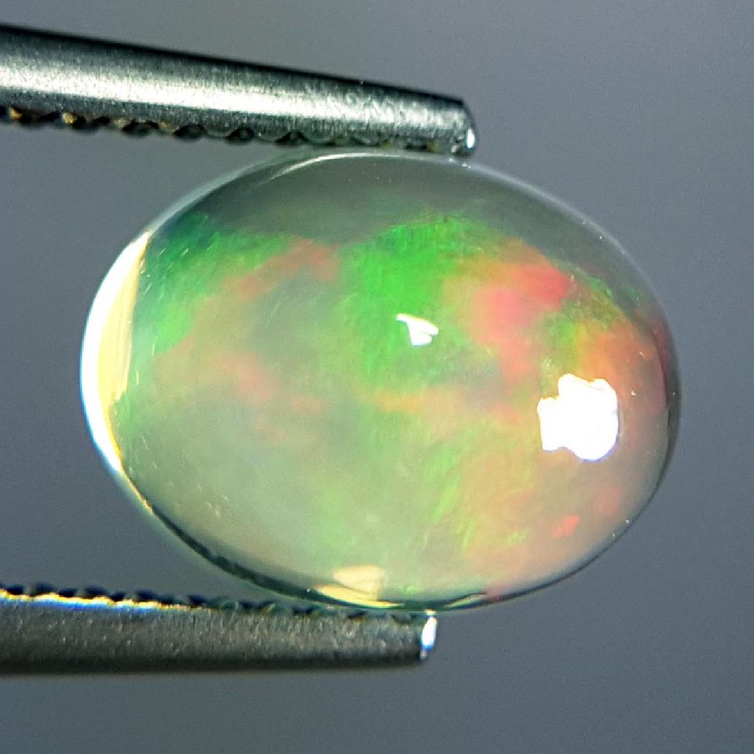 2.37 ct Beautiful Fire Oval Cabochon Natural Opal (1 of 10)