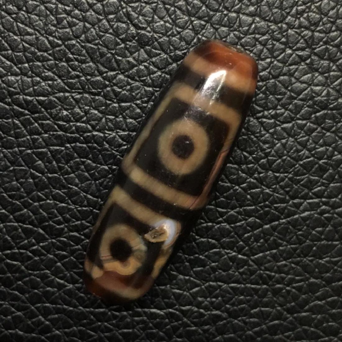 Tibet 4 Eyes Dzi Beads - Himalaya Culture (1 of 6)