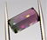 Bi- Color Tourmaline Certified - 3.75 ct - 4