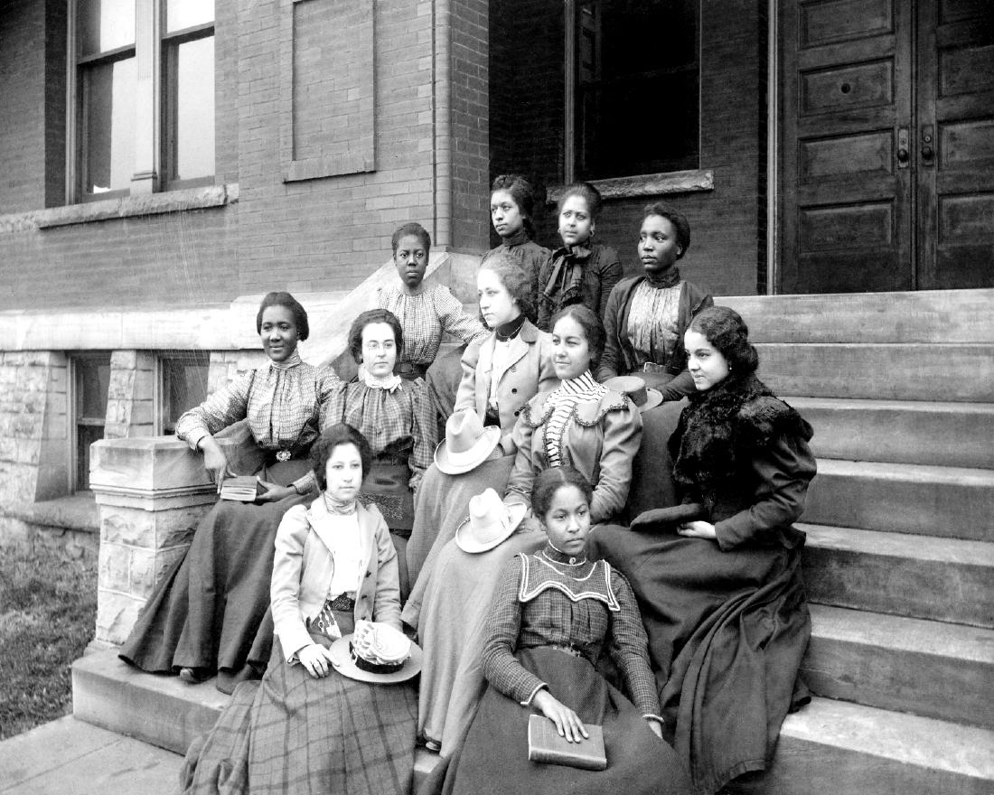 1890 PORTRAIT, WOMEN OF FISK UNIVERSITY (1 of 1)