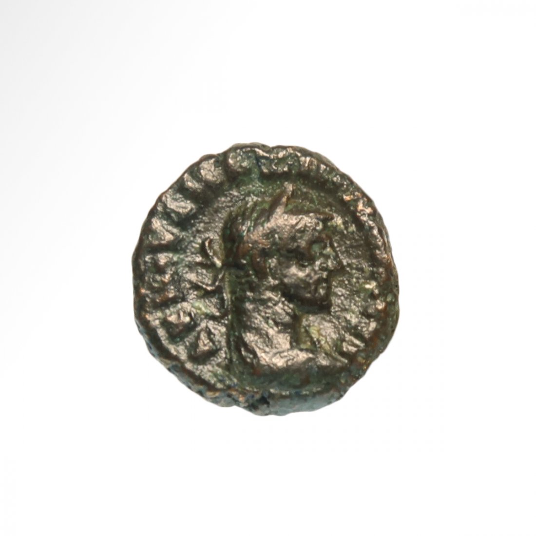 Ancient Roman Egyptian coin of the Emperor Maximianus, (1 of 2)