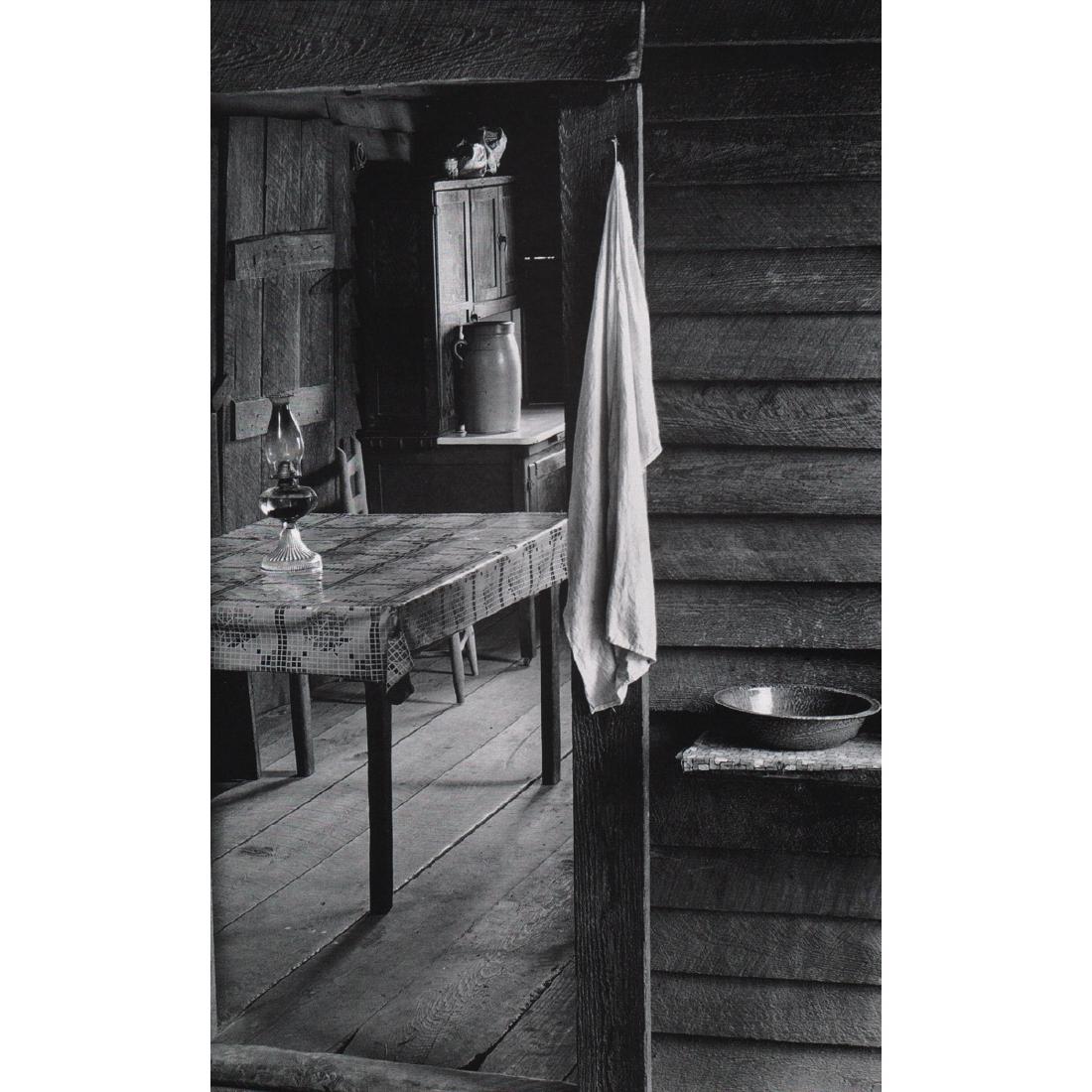 WALKER EVANS - Farm Kitchen, Hale County Alabama, 1936: Artist: WALKER EVANS Print Title: Farm Kitchen, Hale County Alabama, 1936 Medium: Photo-lithograph Printing Date: 2000's Printed in Italy Image Size: 6.5 X 10.5 inches Walker Evans (1903-1975) was an