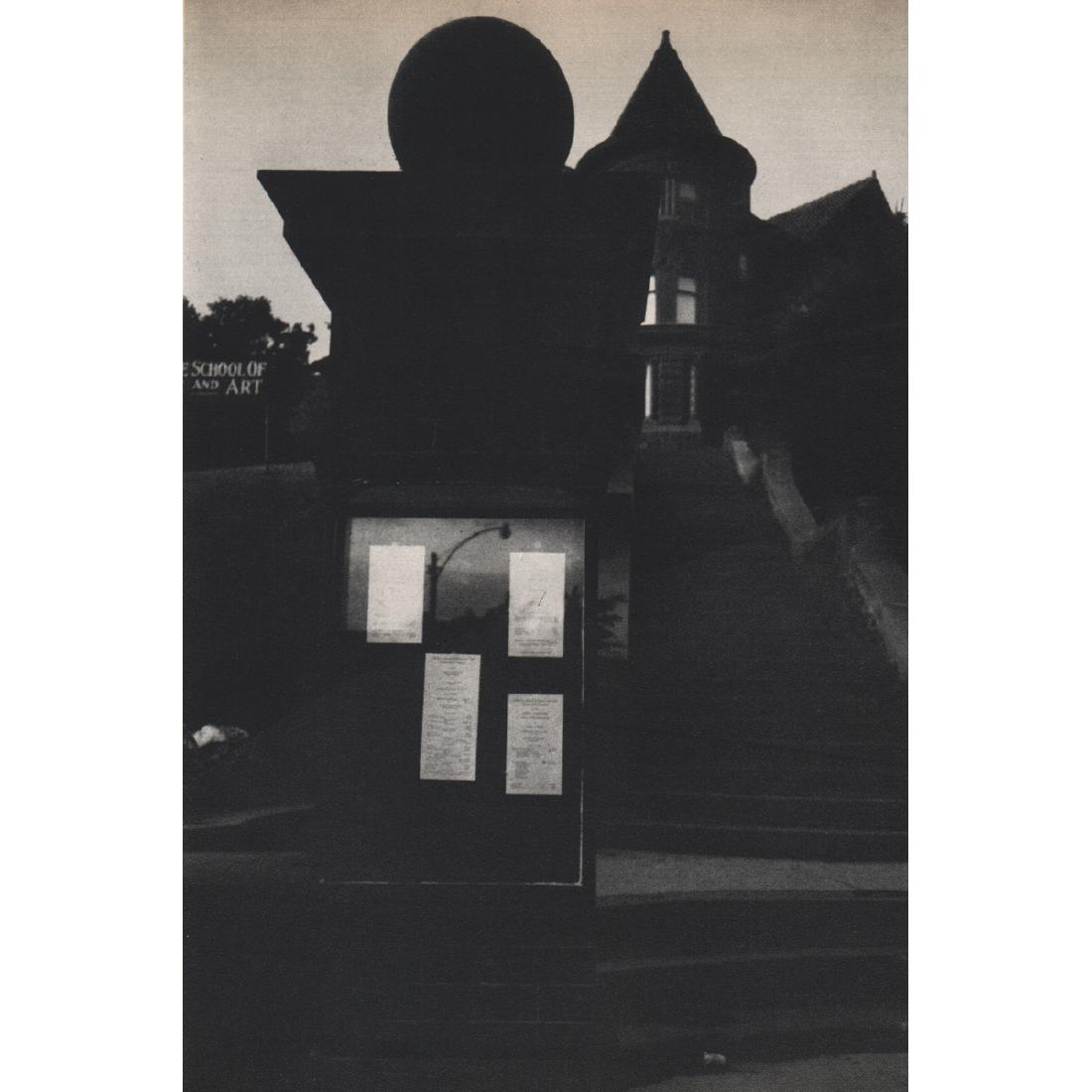 ROBERT FRANK - Salt Lake City, Utah: Artist: ROBERT FRANK Print Title: Salt Lake City, Utah Medium: Sheet-fed Gravure Printing Date: 1950's Printed in France Image Size approx: 4.2 x 6.75 inches Robert Frank (b. 1924) is an American phot