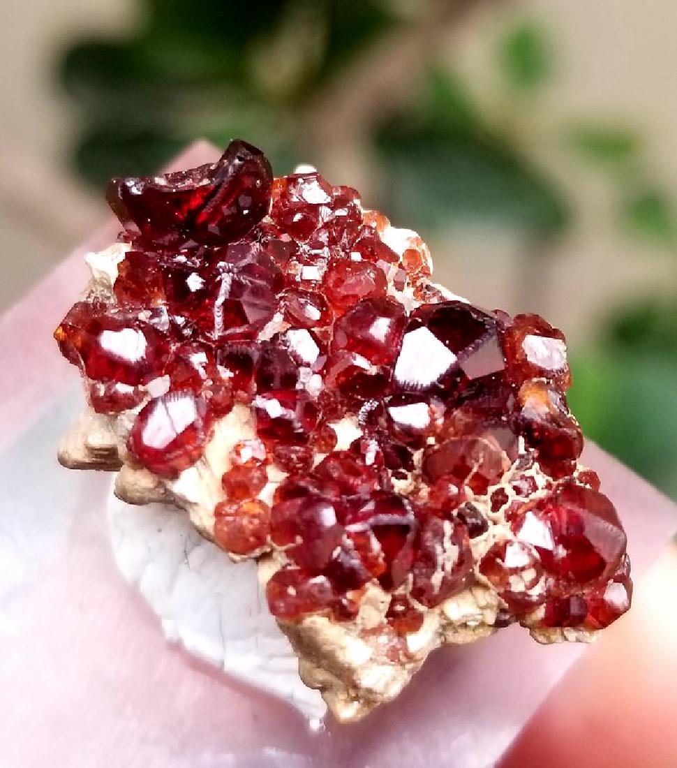 27.5 Carats Supreme Quality Hessonite Garnet Combined: Title: 27.5 Carats Supreme Quality Hessonite Garnet Combined With Mica Origin: PAKISTAN Weight: 27 CARATS 27.5 Carats Supreme Quality Hessonite Garnet Combined With Mica Reserve: $35.00 Shipping: Dome