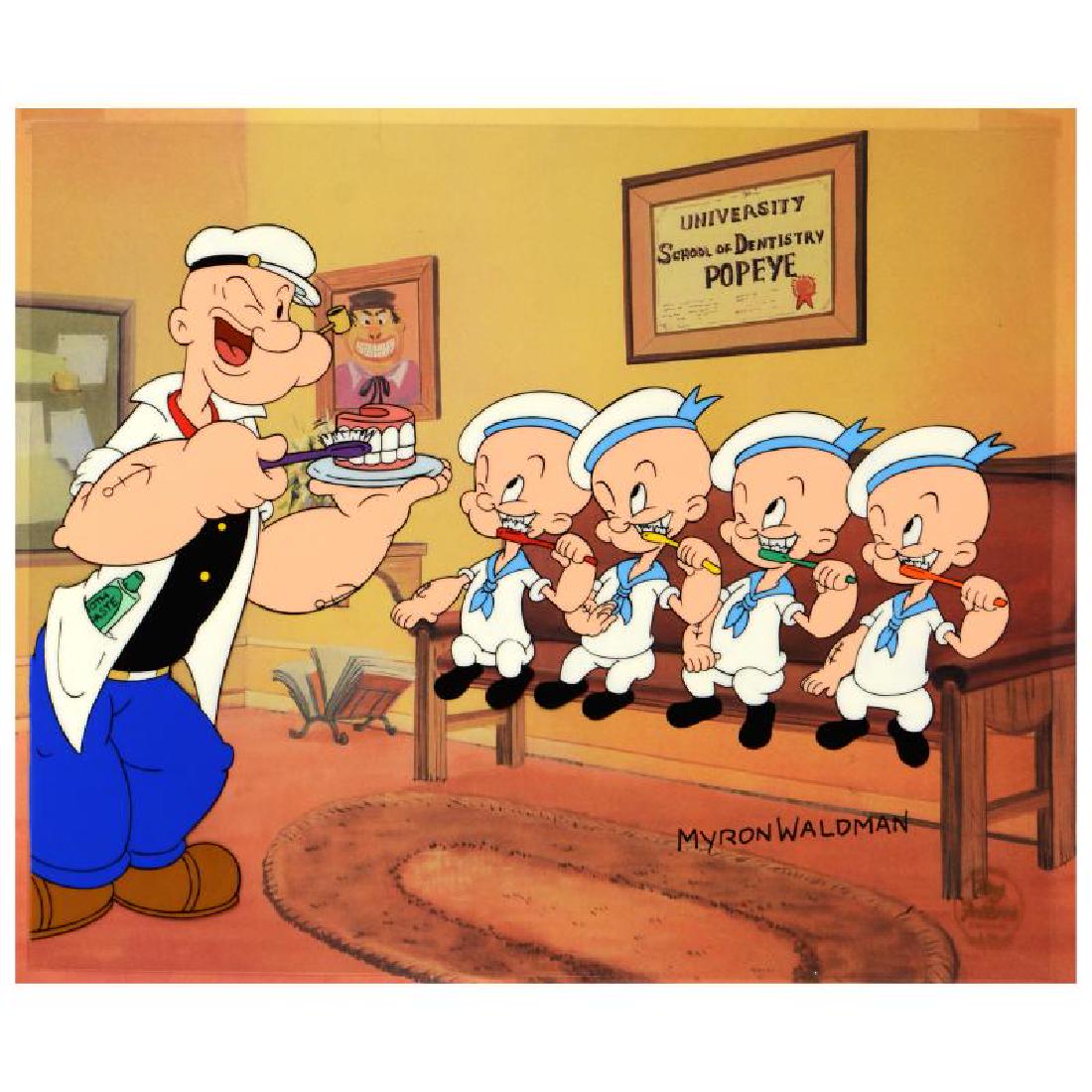 Myron Waldman (1908-2006). "Brushing 101" Limited (1 of 2)