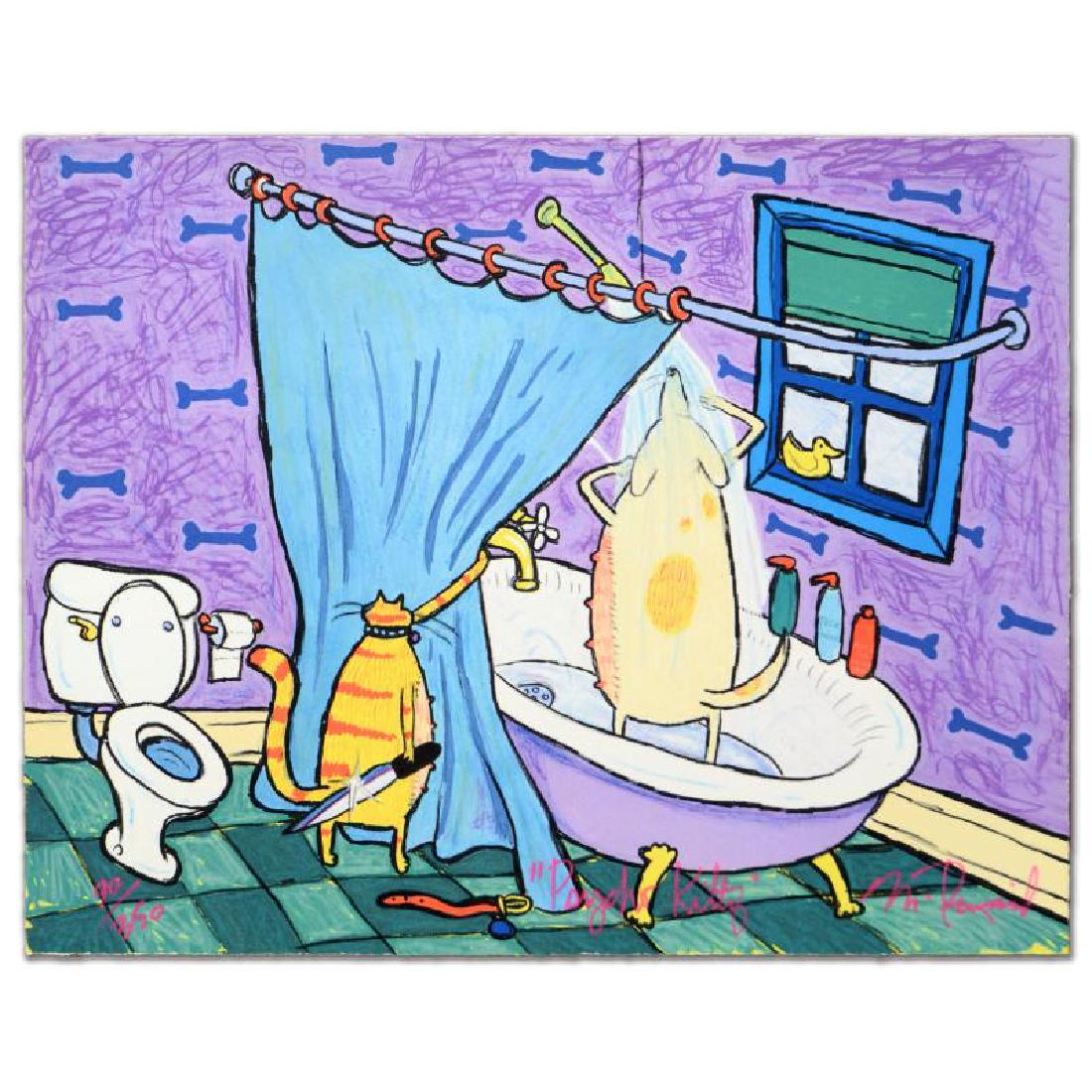 "Psycho Kitty" Limited Edition Hand Pulled Original (1 of 2)