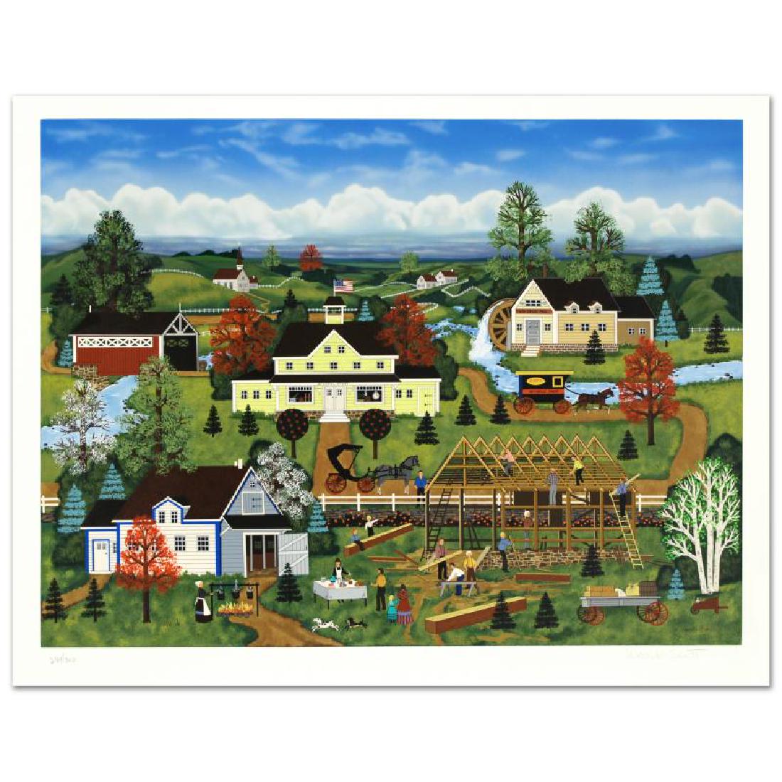 "Good Neighbor" Limited Edition Serigraph by Jane (1 of 2)
