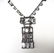 Art-Deco Sterling Silver & Paste Choker/Necklace - 3