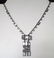 Art-Deco Sterling Silver & Paste Choker/Necklace - 4