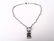 Art-Deco Sterling Silver & Paste Choker/Necklace - 7