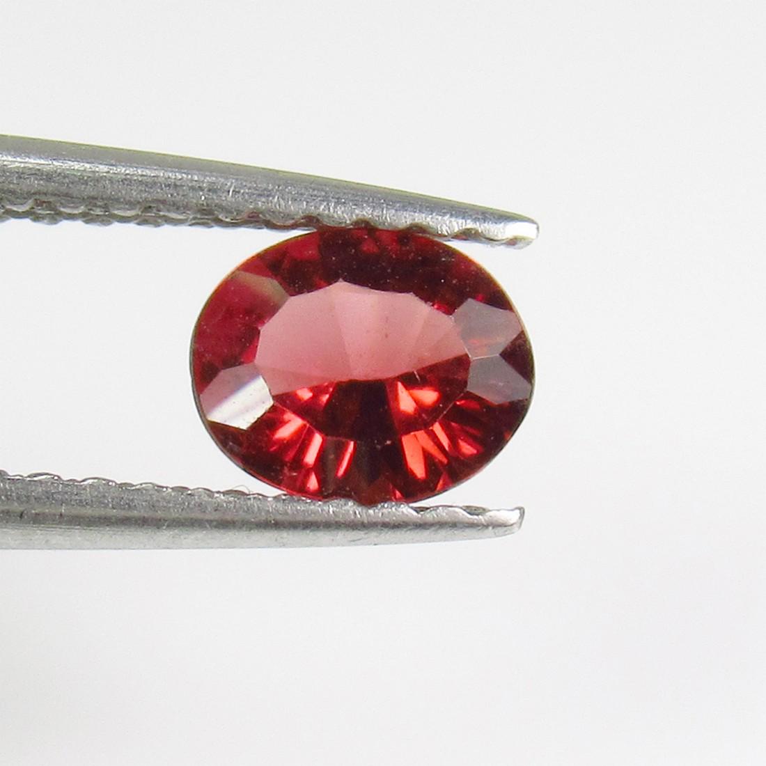 0.46 Ctw Natural Burma Red Spinel Oval Concave Cut: No Reserve! Title: 0.46 Ctw Natural Burma Red Spinel Oval Concave Cut Stone Clarity: VVS Loose Gemstone: Natural Spinel Carat Weights: 0.46 Size/Dimensions: 5.60 x 4.60 x 2.50 mm Brilliant Oval Concav