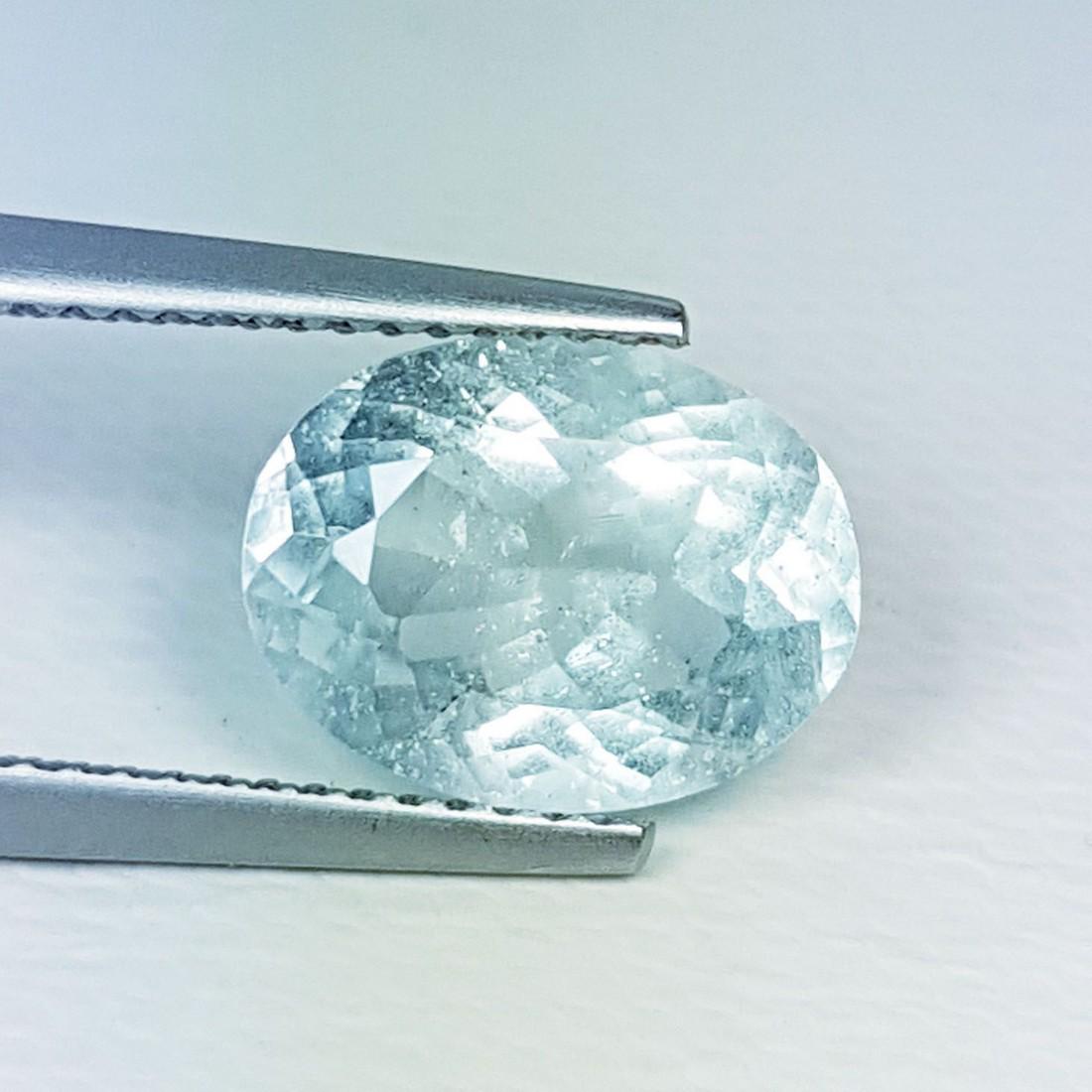 Natural Aquamarine Oval Cut 2.95 ct (1 of 6)