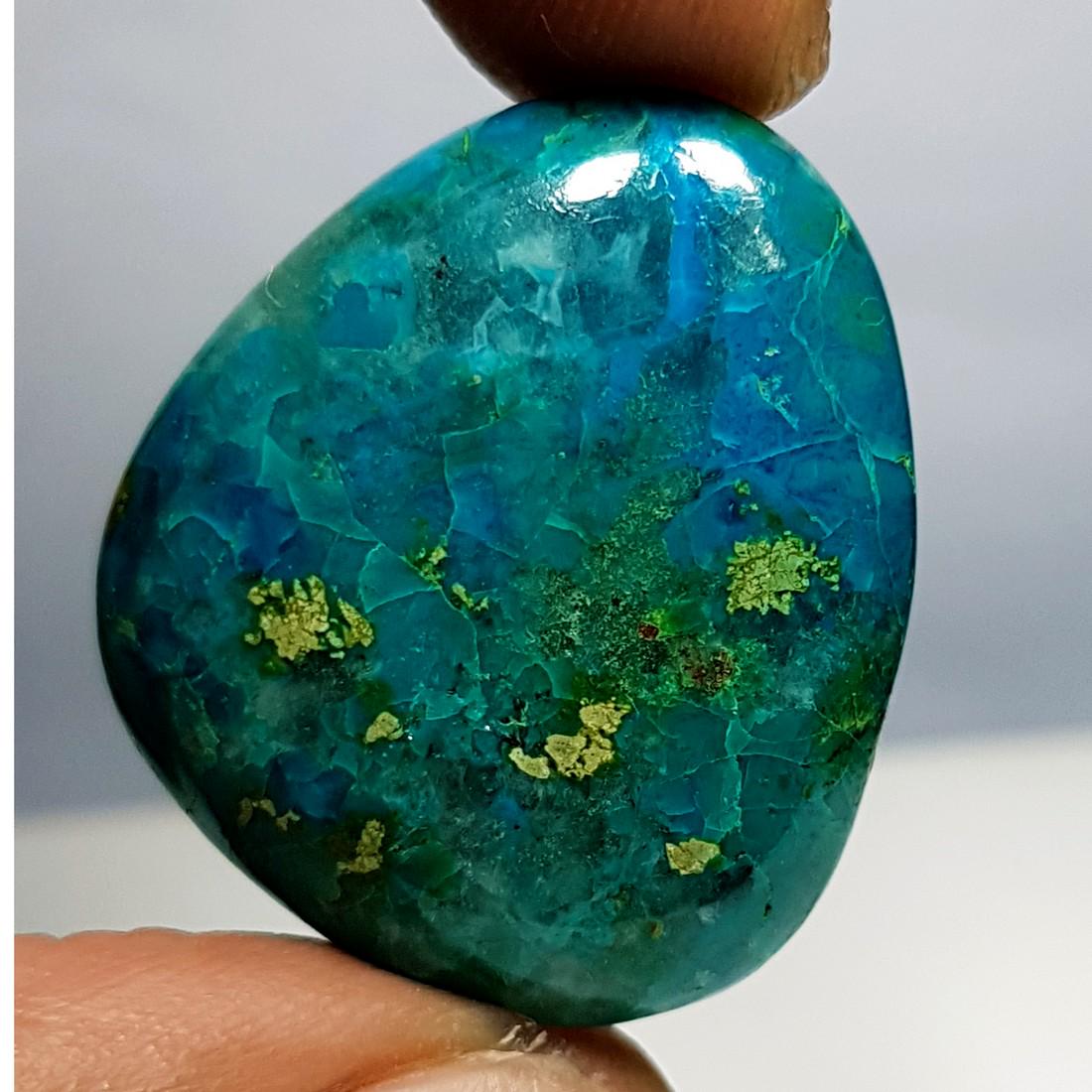 34.98 ct Natural Chrysocolla (1 of 5)