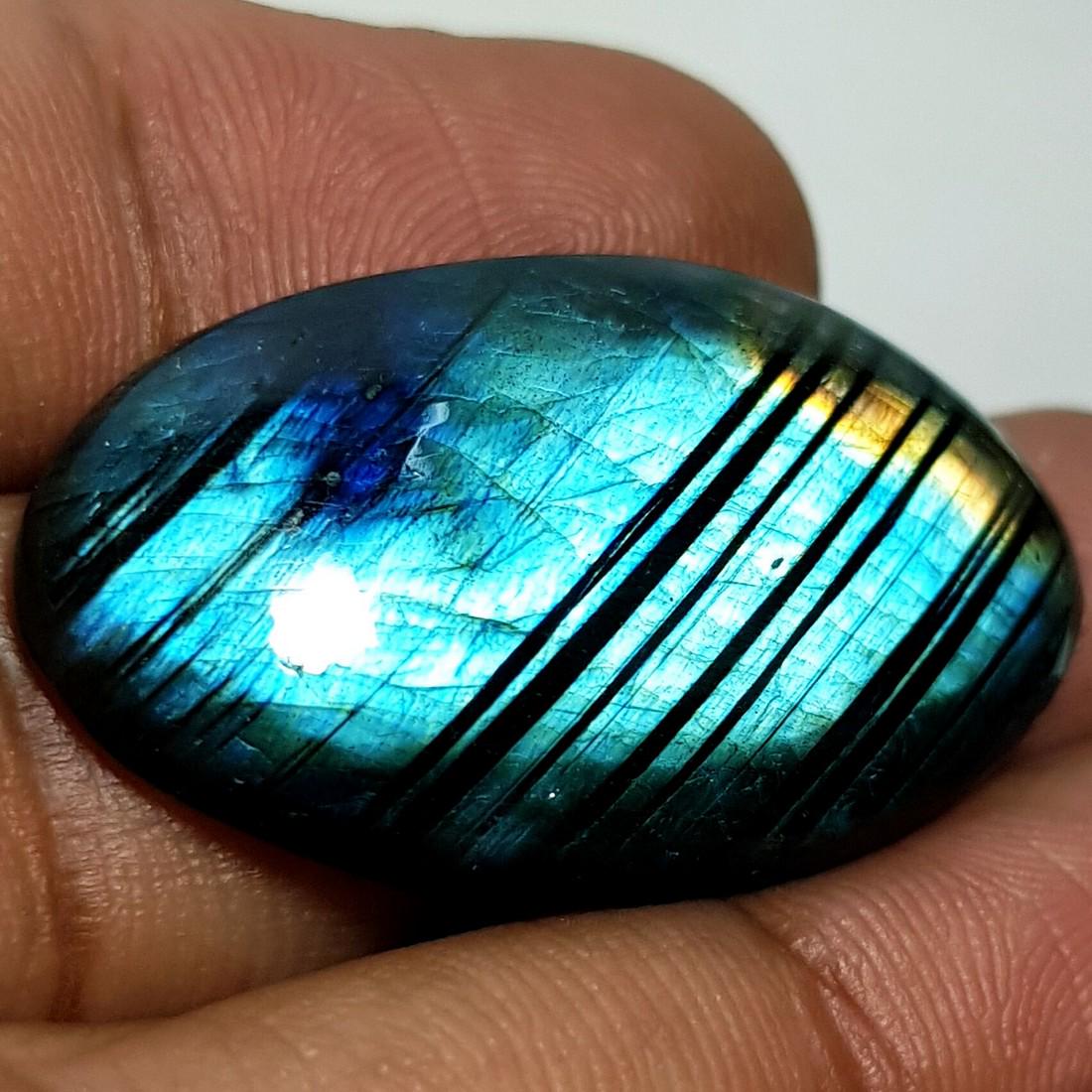29.35 ct Natural Labradorite (1 of 5)