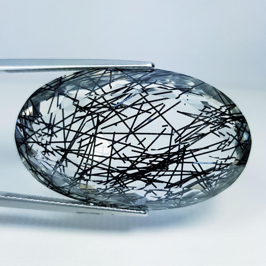 63.22 ct Doublet Black Rutile (1 of 5)