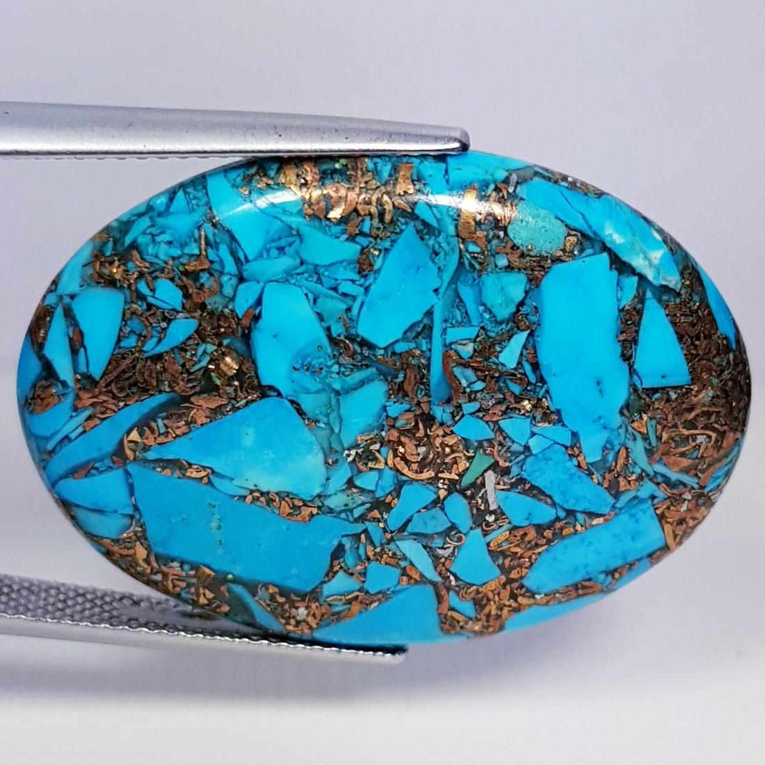 25.82 ct Natural Copper Turquoise (1 of 5)