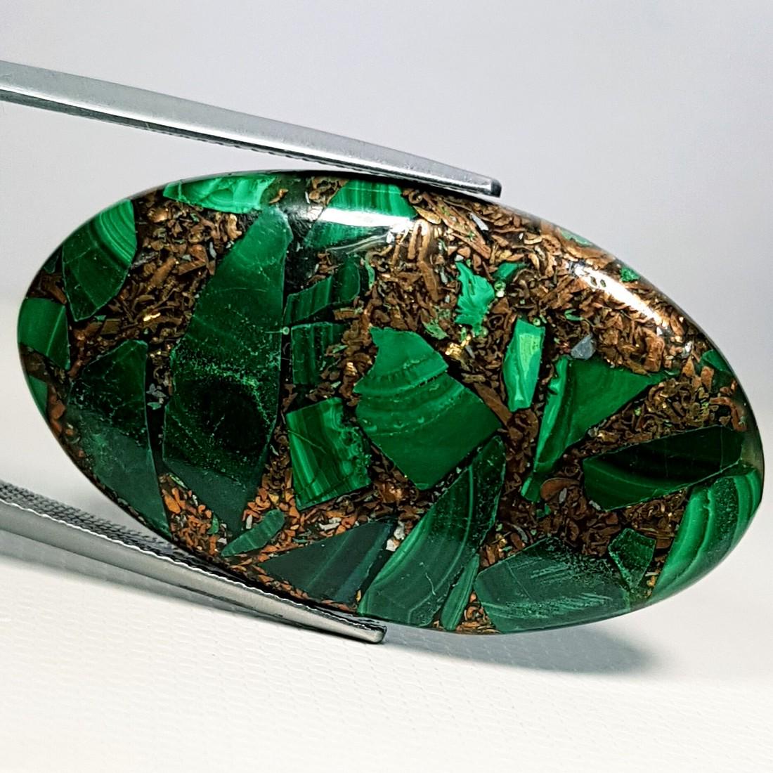 41.51 ct Natural Copper Malachite (1 of 5)