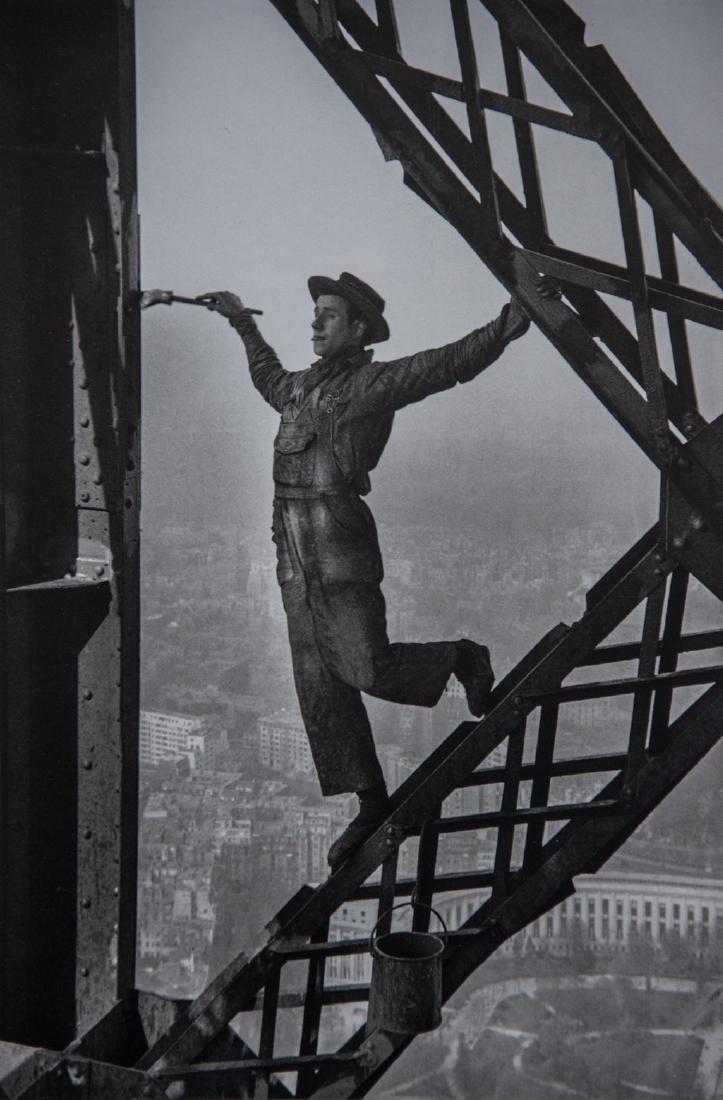 MARC RIBOUD - Eiffel Tower Painter, 1954 (1 of 1)