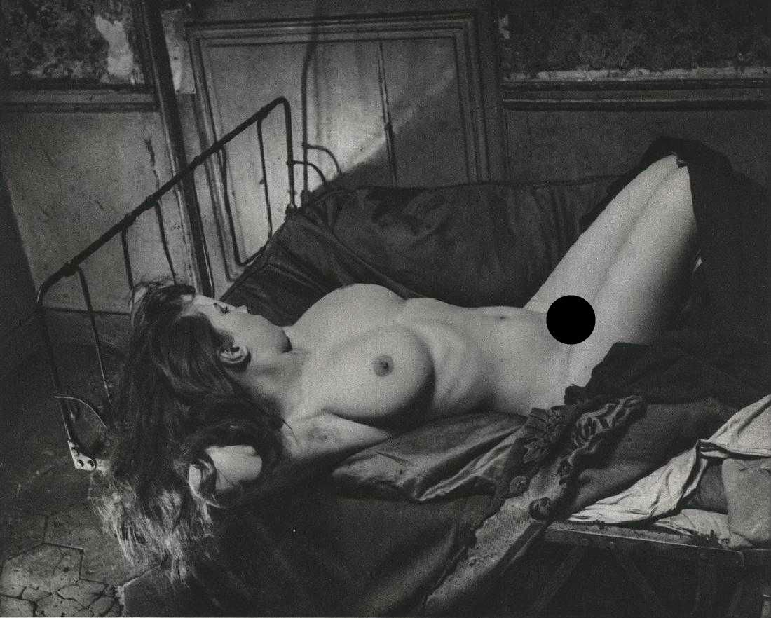 WILLY RONIS - Nude, Paris, 1949: Artist: Ronis, Willy Title: Nude, Paris, 1949 Medium: Sheet Fed Gravure 1979, France Dimensions: 7x5.6" Heat Wax Mounted on 8.5x11" Conservation Board Willy Ronis (1910-2009) was a French photographer