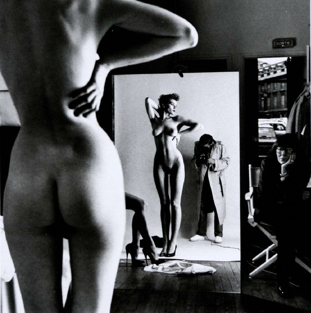 HELMUT NEWTON - Self Portrait with Wife and Models, (1 of 1)