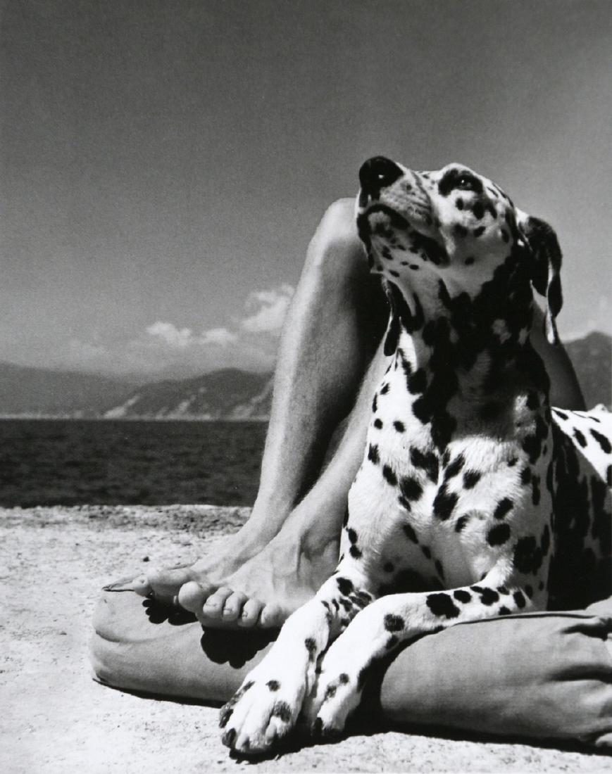 HERBERT LIST - Portofino, 1936: Artist: Herbert List Title: Portofino, 1936 Date Printed: 2008 Medium: Photo Litho with Copyright Herbert List / Magnum Photos Printer Location: Italy Size: 15x19 cm - 7.5x5.9 inch Mount Size: 24x17 c