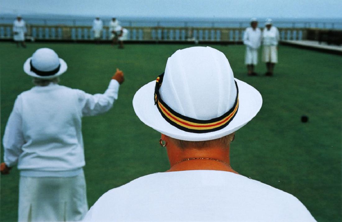 MARTIN PARR - Dorchester. Weymouth, 1998: Artist: Martin Parr Title: Dorchester. Weymouth, 1998 Date Printed: 2008 Medium: Photo Litho with Copyright Martin Parr / Magnum Photos Printer Location: Italy Size: 14.5x22 cm - 5.7x8.5 inch Mount Si