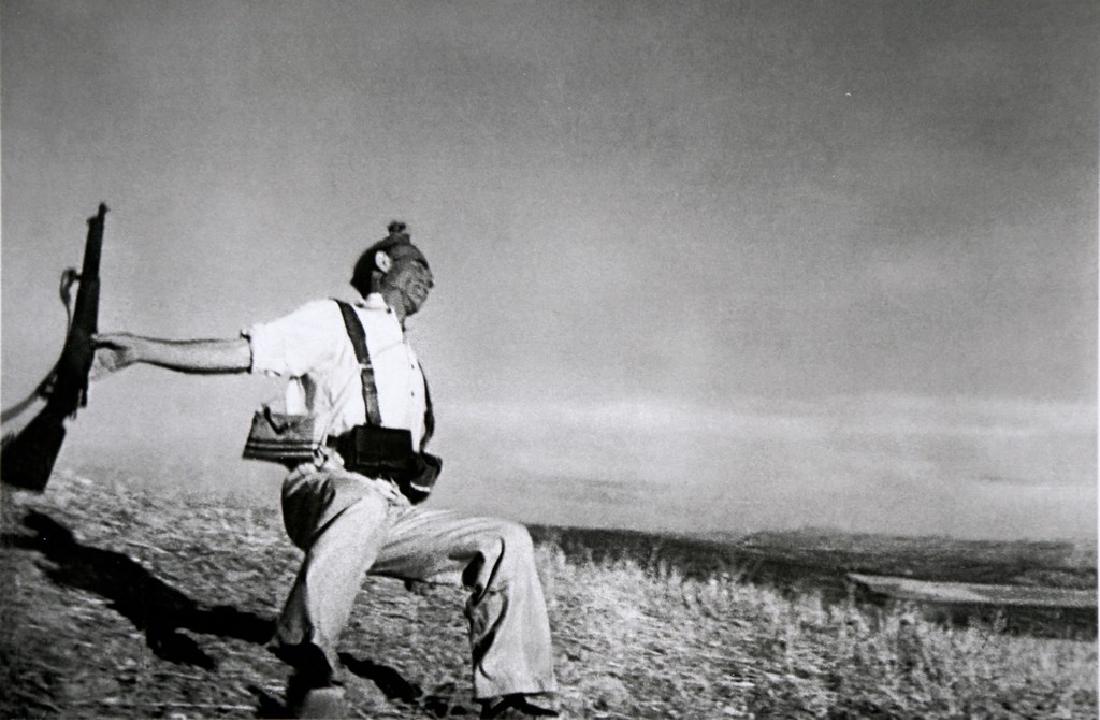 ROBERT CAPA - SPAIN. Cerro Muriano, Cordoba front. (1 of 1)