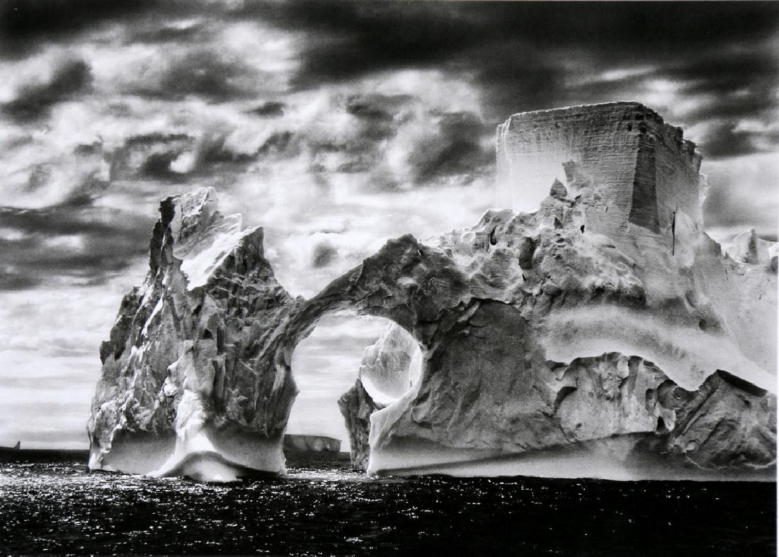SEBASTIAO SALGADO - Iceberg Between Paulet Island and: Artist: Sebastiao Salgado Title: Iceberg Between Paulet Island and the Shetland Islands, Antarctica, 2005 Date Printed: 2008 Medium: Photo Litho with Copyright Sebastiao Salgado / Amazonas Images Prin