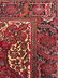 Semi Antique Hand Woven Persian Rug Heriz 11.4x8.2 - 4
