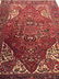 Semi Antique Hand Woven Persian Rug Heriz 11.4x8.2 - 7