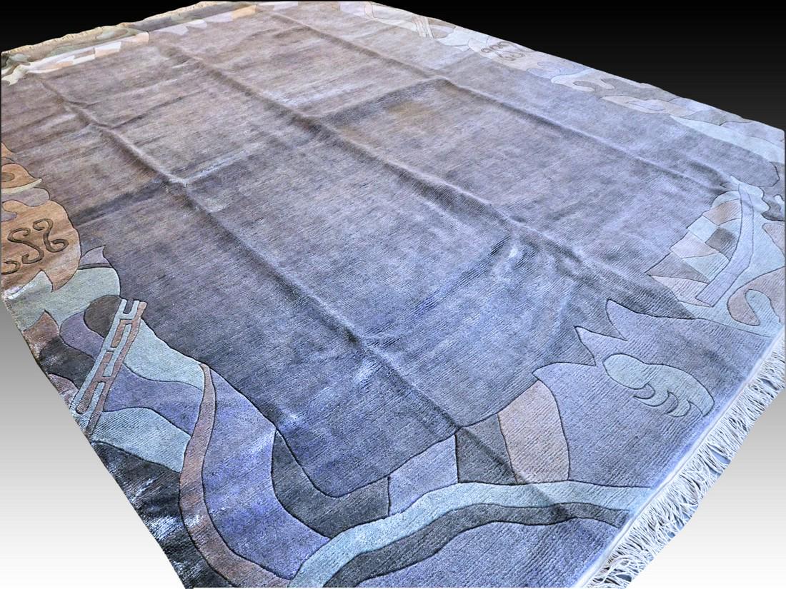 Superb unused XXL contemporary design rug - 12.8 x 10 - (1 of 9)
