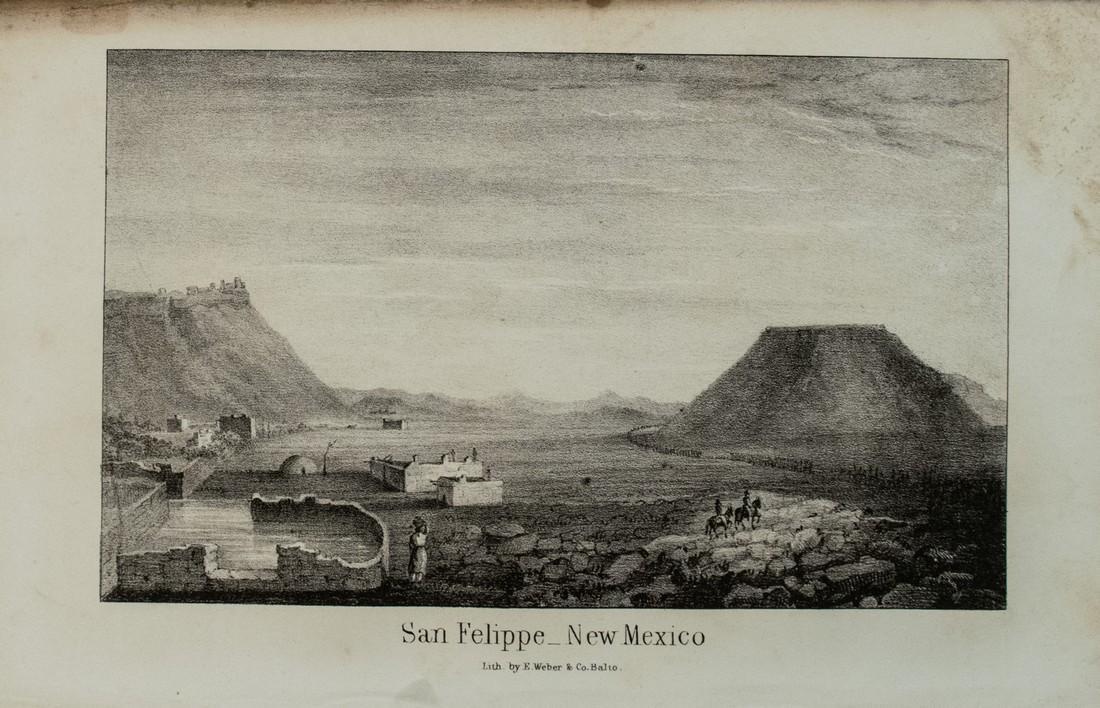 1848 Emory View of San Felippe, New Mexico -- San (1 of 1)