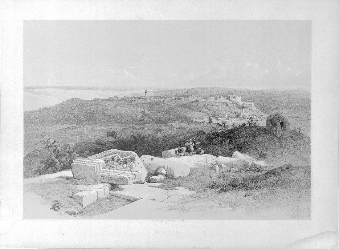 Roberts’ Holy Land Views: Gaza, 1843 (1 of 1)