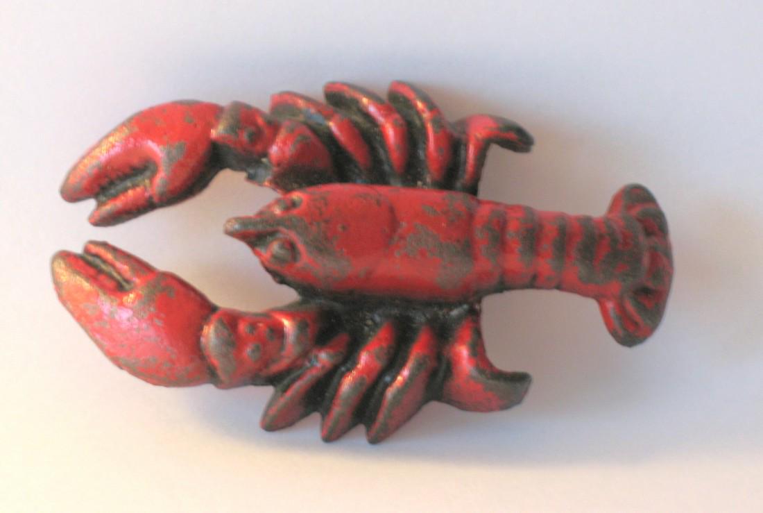 Cast iron lobster bottle opener. (1 of 1)