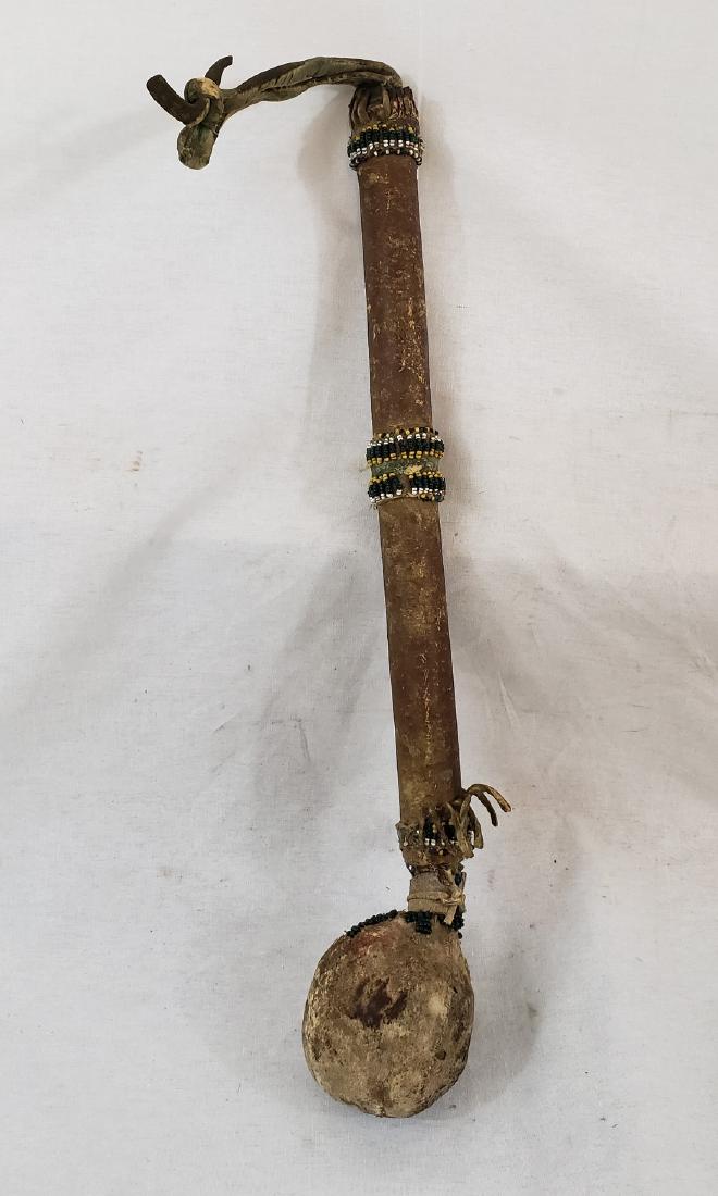 Antique Apache slung "slung shot' war club ca 1880's (1 of 8)