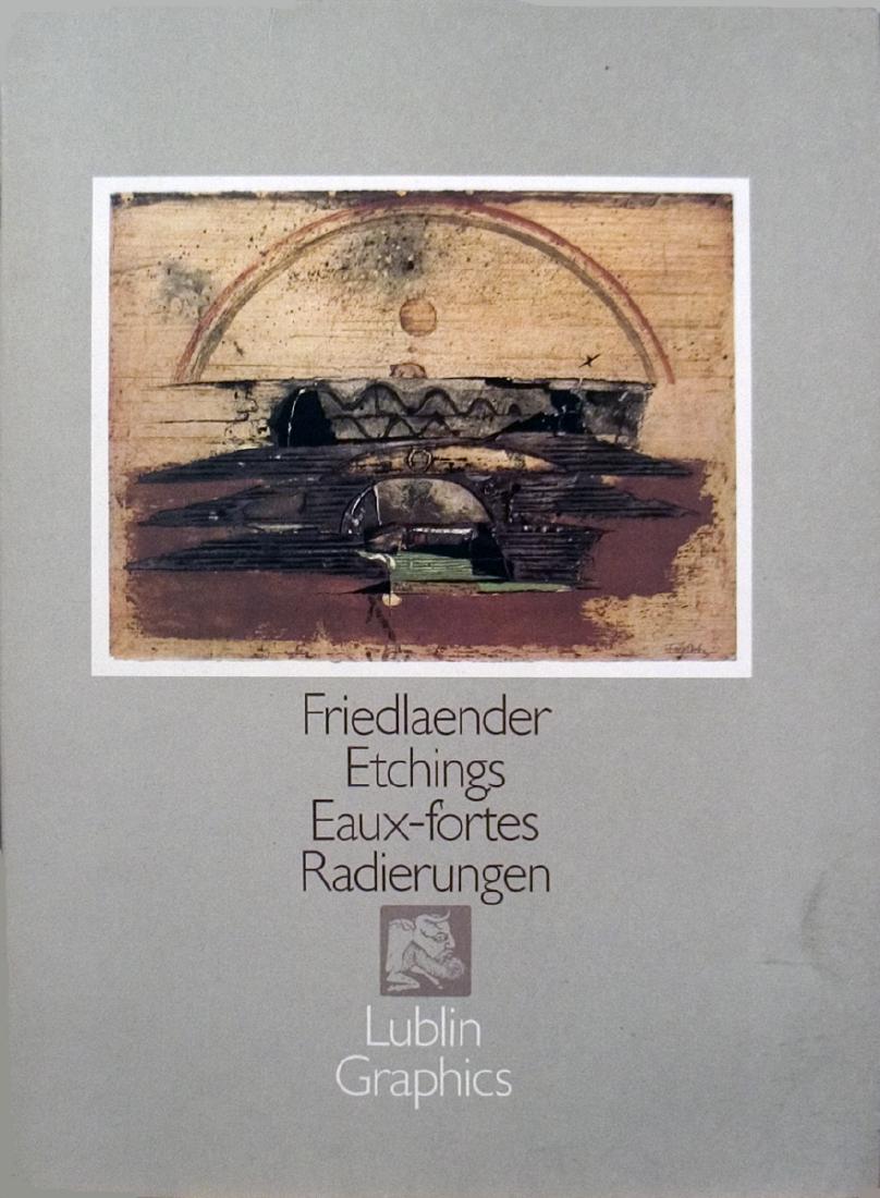 Friedlaender Etchings Eaux-Fortes Radierungen (1 of 1)