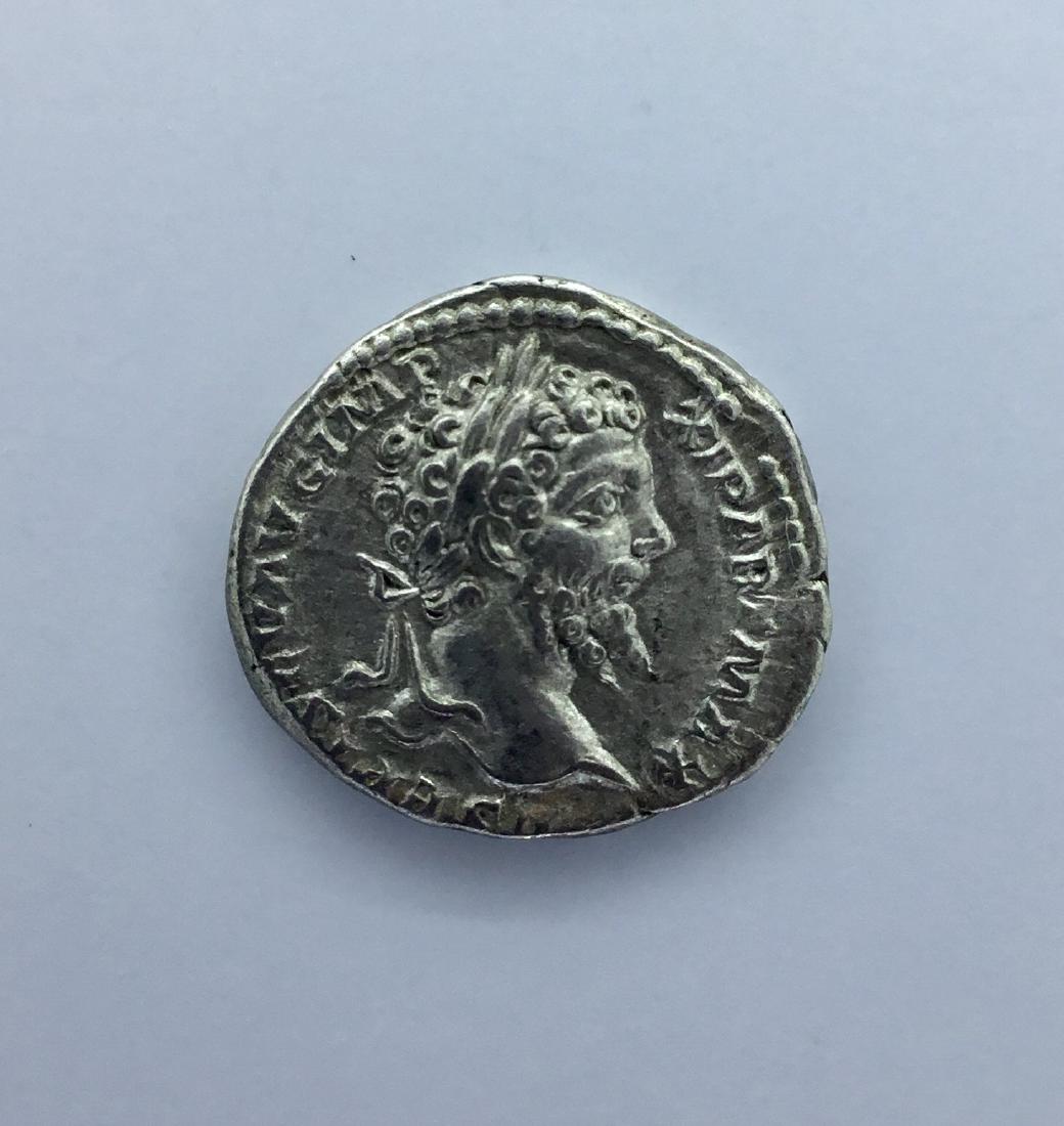 Roman, Trajan. Silver denarius of 3.2 grams. 100 AD. (1 of 3)