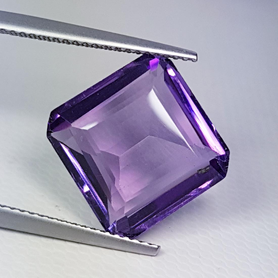 Natural Amethyst Square Cut 8.60 ct (1 of 5)