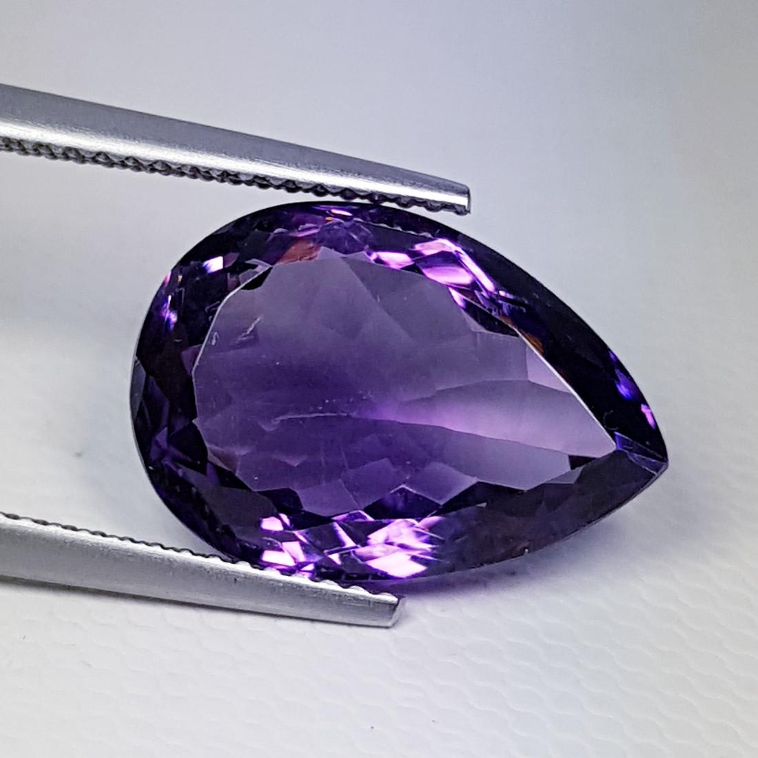 Natural Amethyst Pear Cut 7.25 ct (1 of 6)