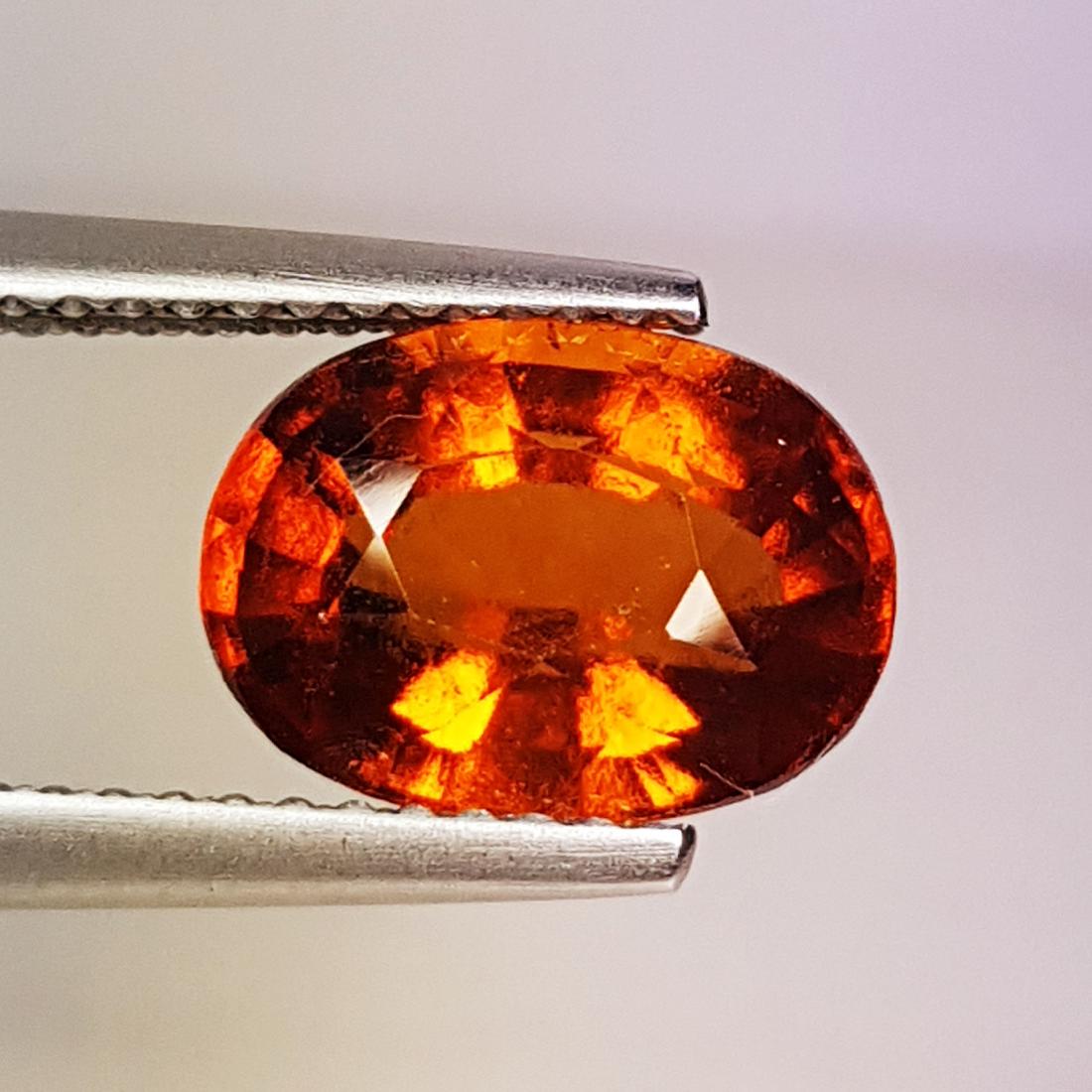 Natural Hessonite Garnet Oval Cut 3.00 ct (1 of 6)